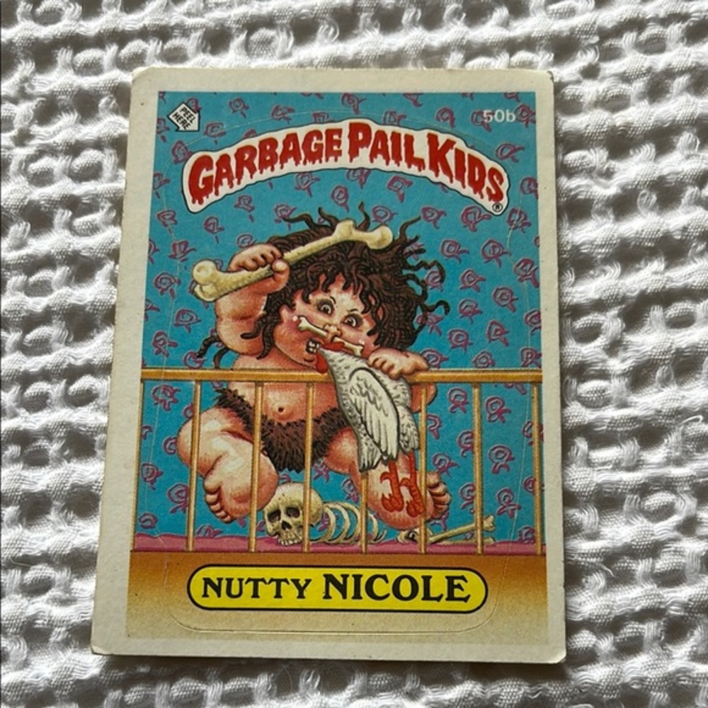 Trading Card - Nutty Nicole 1985 50b